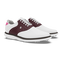 White / Burgundy / Neon Pink