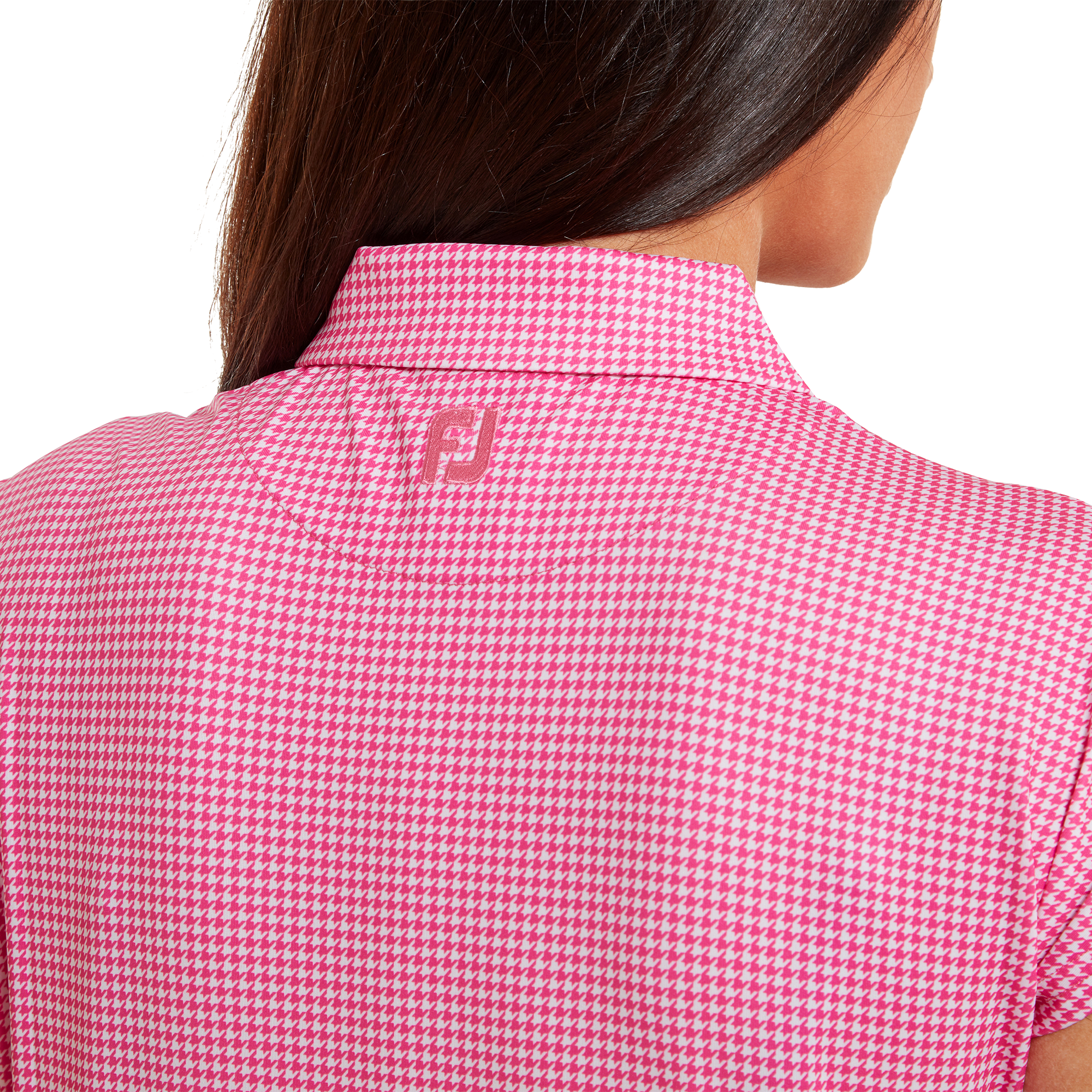 Polo imprim&eacute; Pied-de-poule