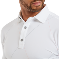 Polo imprimé Raker en fil d'Ecosse