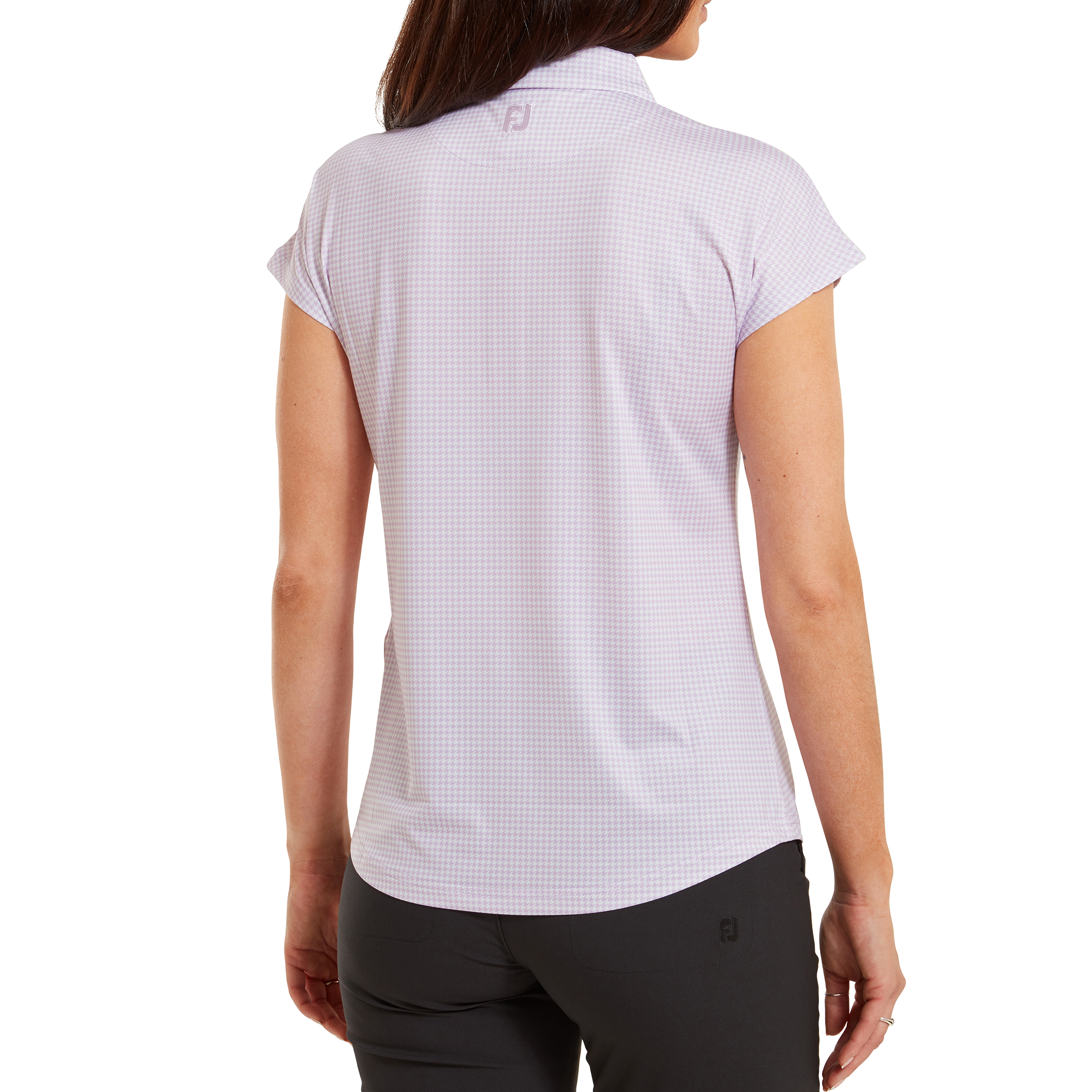 Polo imprim&eacute; Pied-de-poule