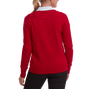 Pullover en laine col V