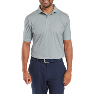 Polo en fil d'Ecosse imprimé pied de poule