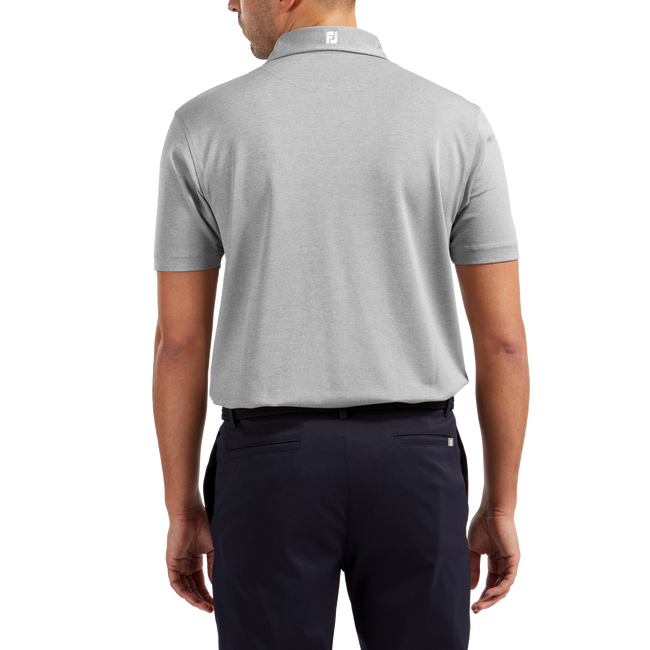 Polo stretch piqué uni