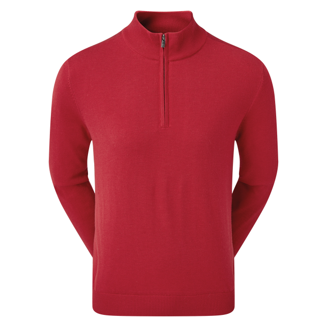 Pullover en laine 1/2 Zip