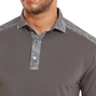 Polo imprim&eacute; Camouflage sur col et &eacute;paules