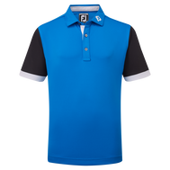 Polo Piqué Junior avec blocs de couleurs