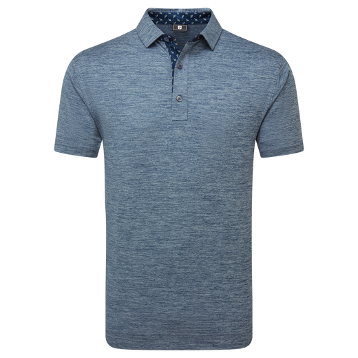 Polo en fil d&#39;Ecosse impression chin&eacute;e