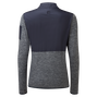 Pullover Full-Zip &agrave; motif Space Dye