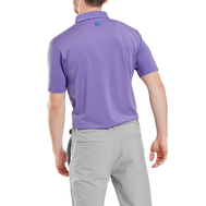 Polo en fil d'Ecosse à micro rayures