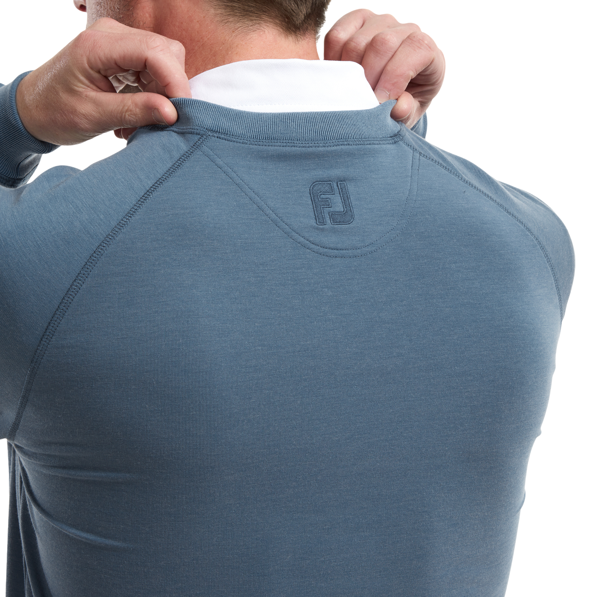 Sweat avec &agrave; col rond French Terry