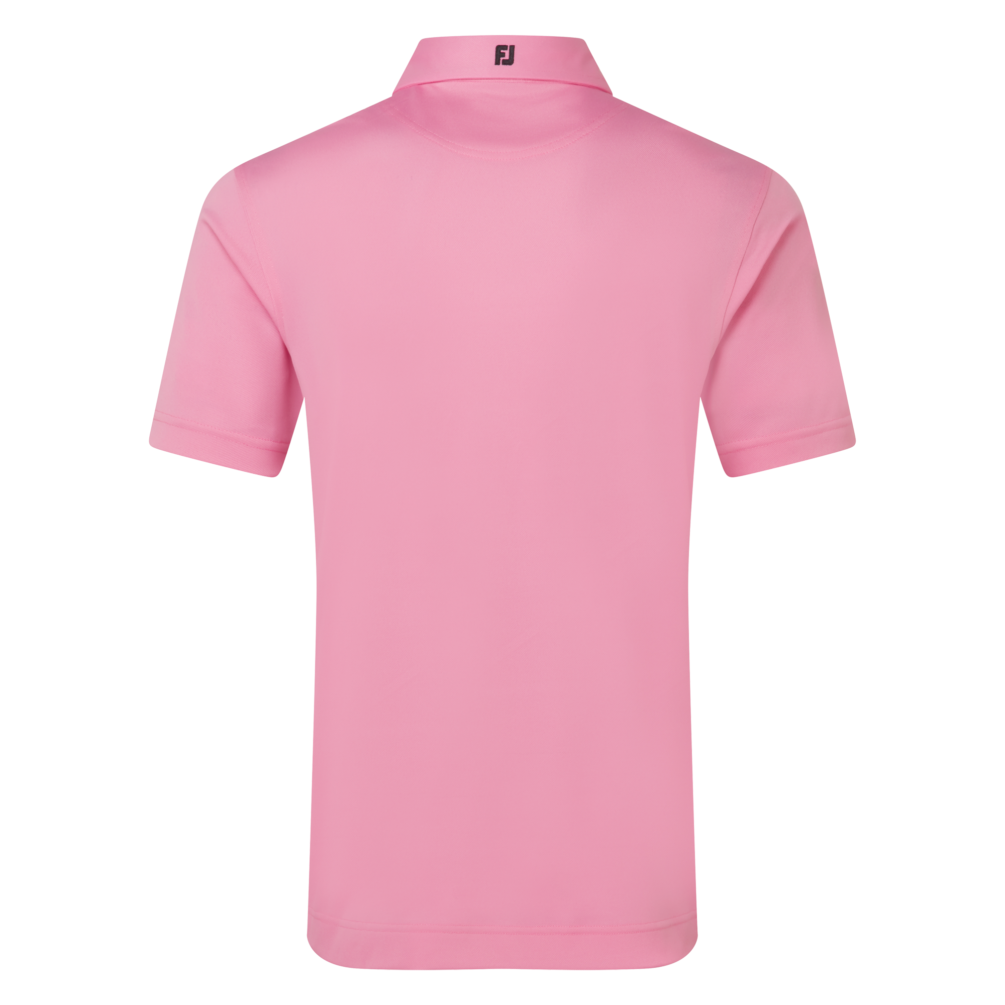 Polo Stretch Piqu&eacute; uni avec logo FJ sur col