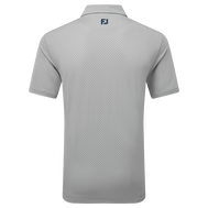 Polo en fil d'Ecosse imprimé points