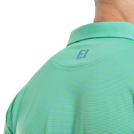 Polo en fil d'Ecosse à micro rayures