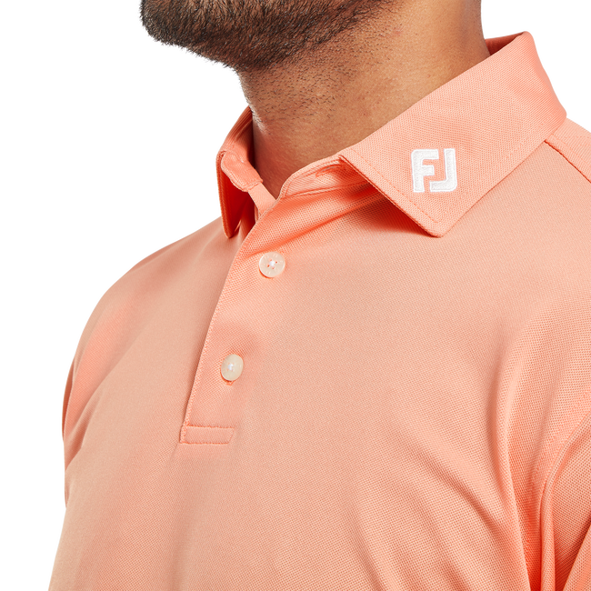 Polo stretch piqué uni