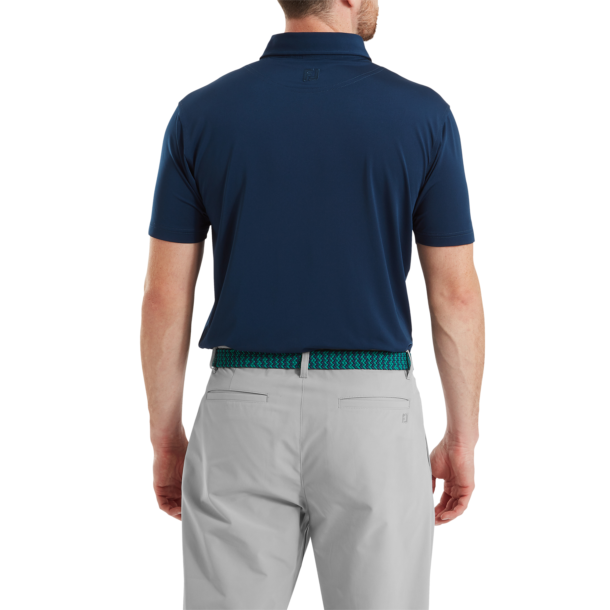 Polo en fil d'Ecosse uni