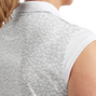 Polo imprim&eacute; camouflage floral &agrave; mancheron pour femme