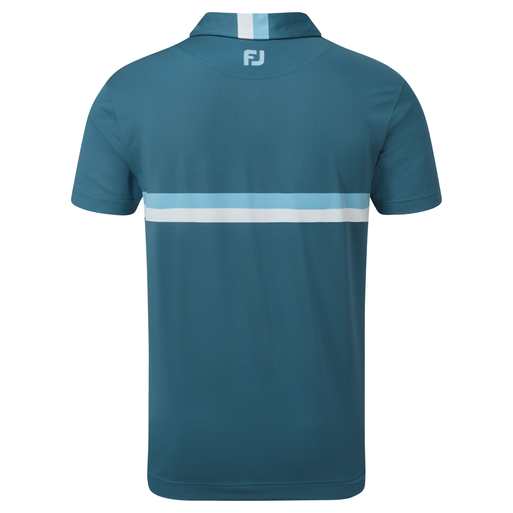 Polo Piqu&eacute; avec bandes sur poitrine