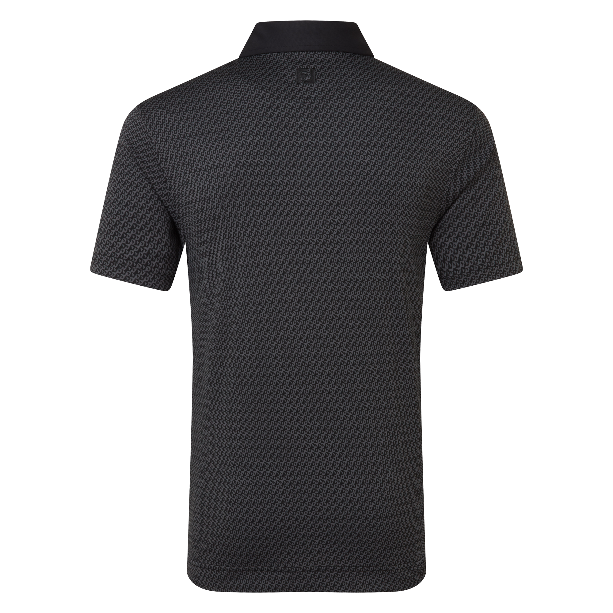 Polo Jacquard imprim&eacute; g&eacute;om&eacute;trique
