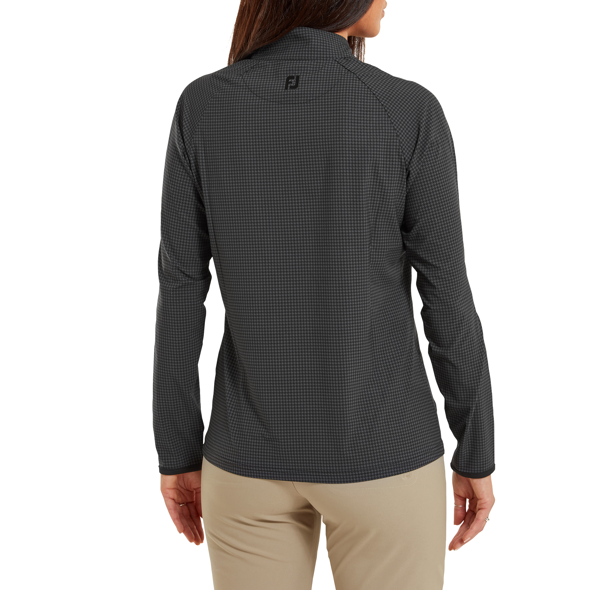 Veste Full-Zip imprim&eacute; Pied-de-poule