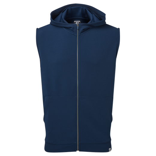 Hoodie sans manche full-zip