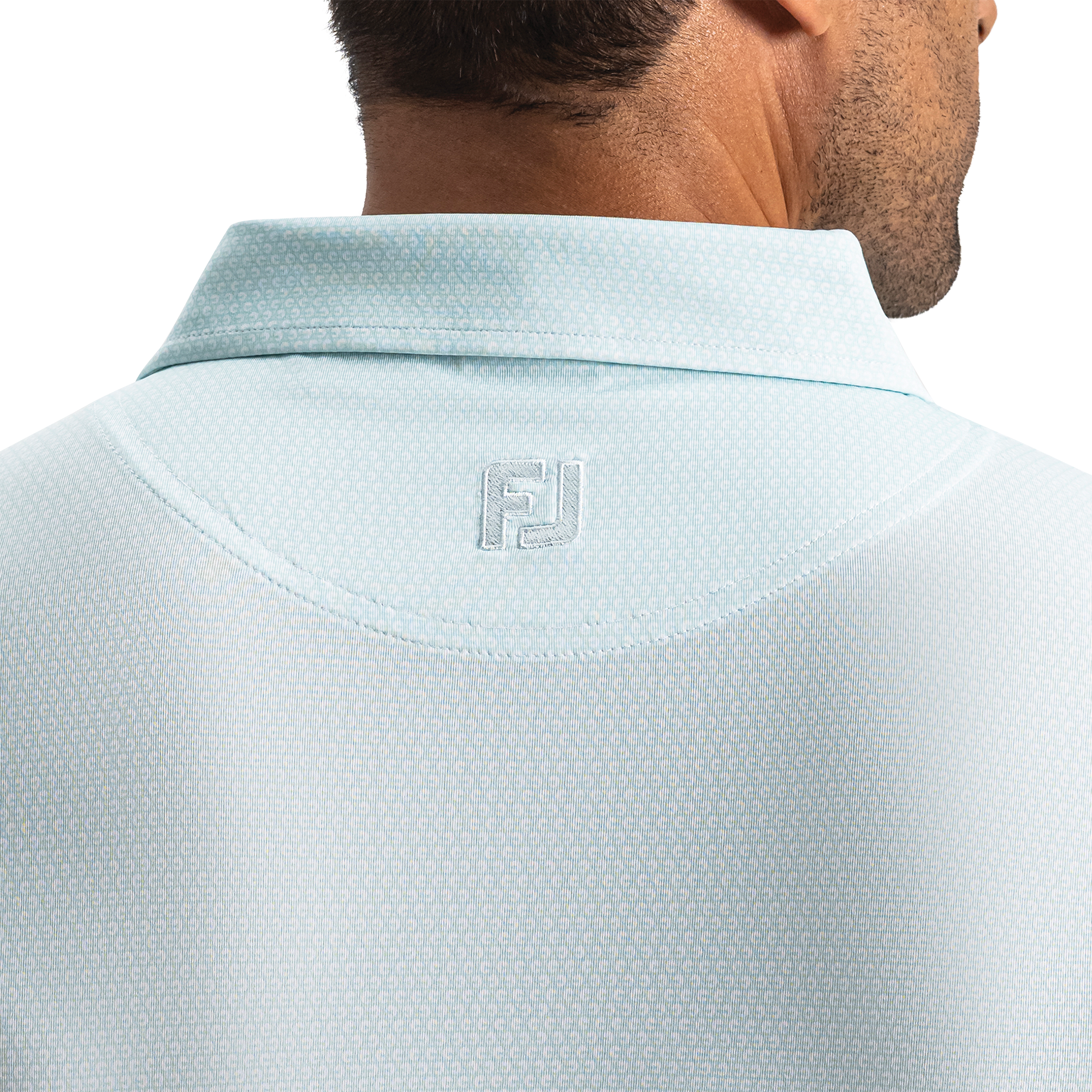 Polo en fil d'Ecosse avec logo Heritage