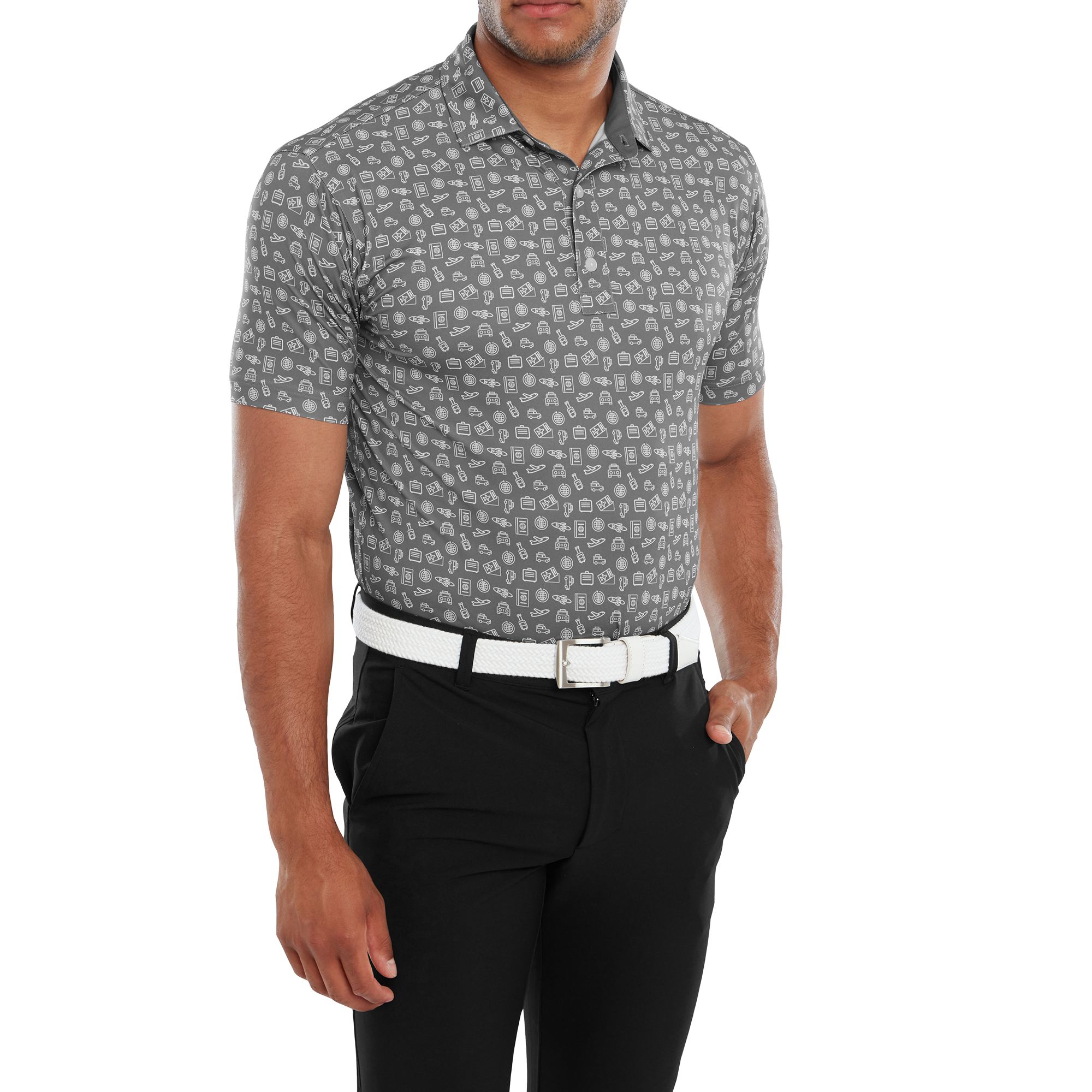 Polo imprim&eacute; Voyage