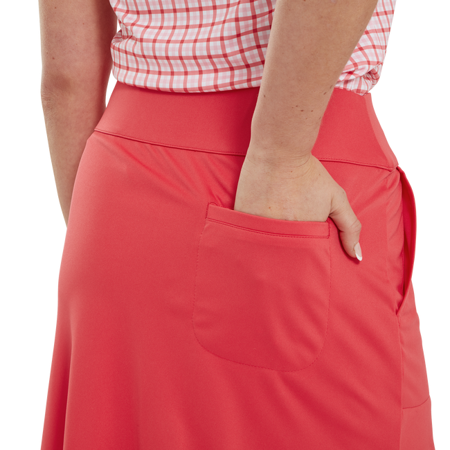 Jupe-Short avec ourlet imprimé Vichy