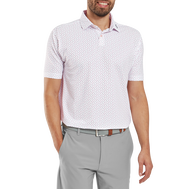 Polo piqué imprimé gélule