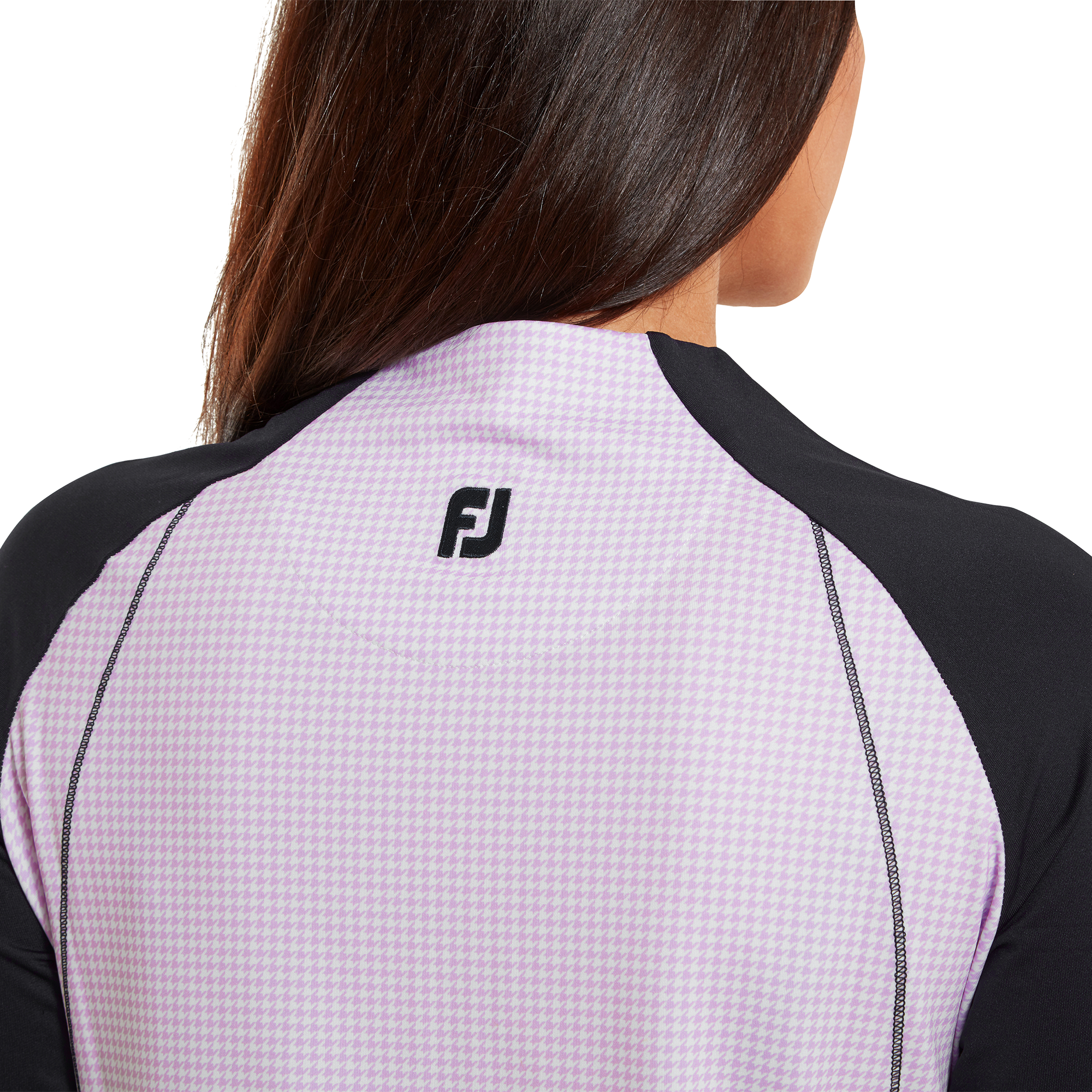 Pullover imprim&eacute; Pied-de-poule