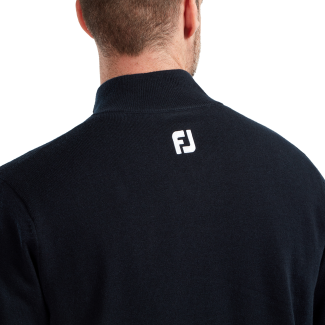 Pullover en laine 1/2 Zip