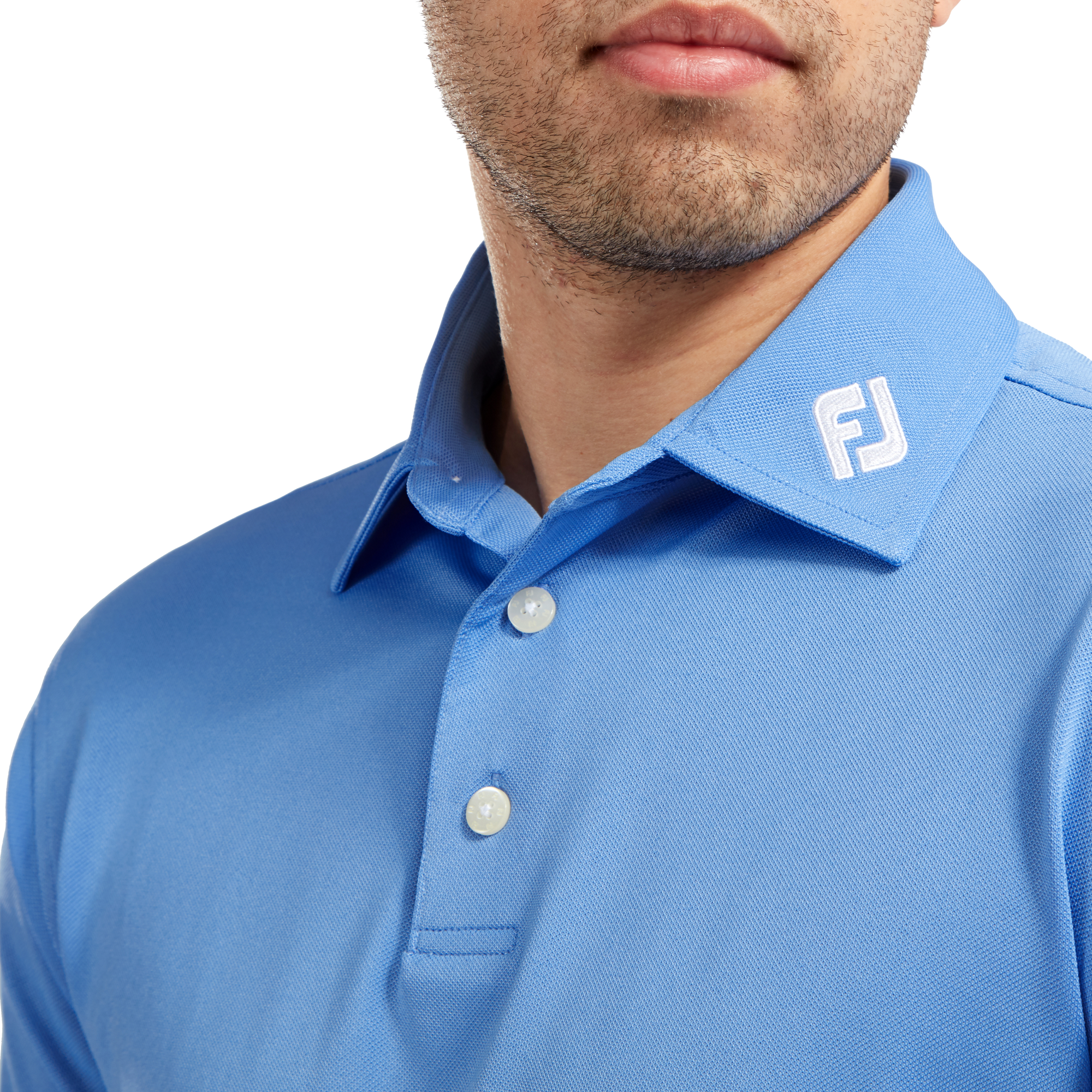 Polo stretch piqu&eacute; uni