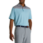 Polo ray&eacute; avec blocs de couleurs