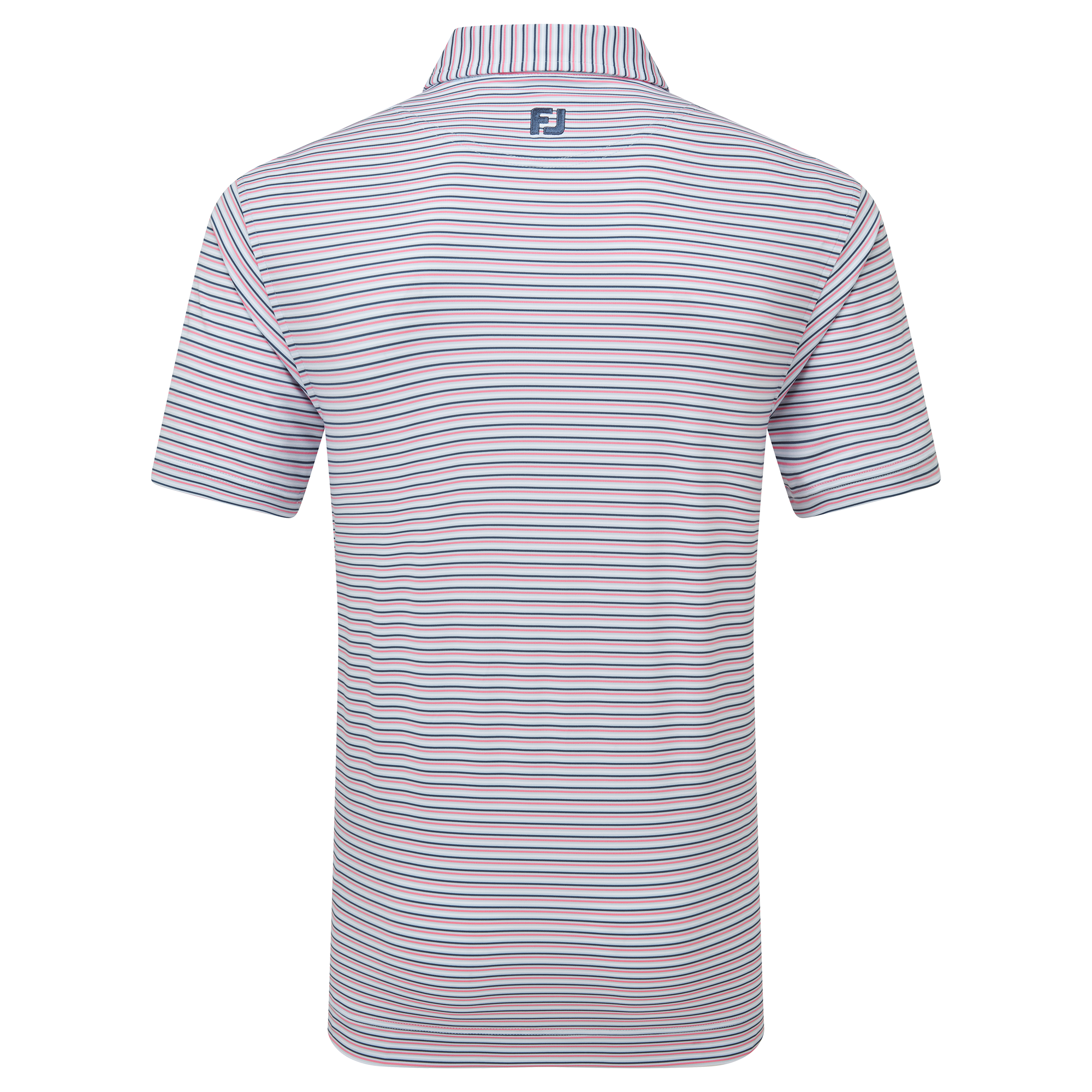 Polo en fil d'Ecosse &agrave; rayures