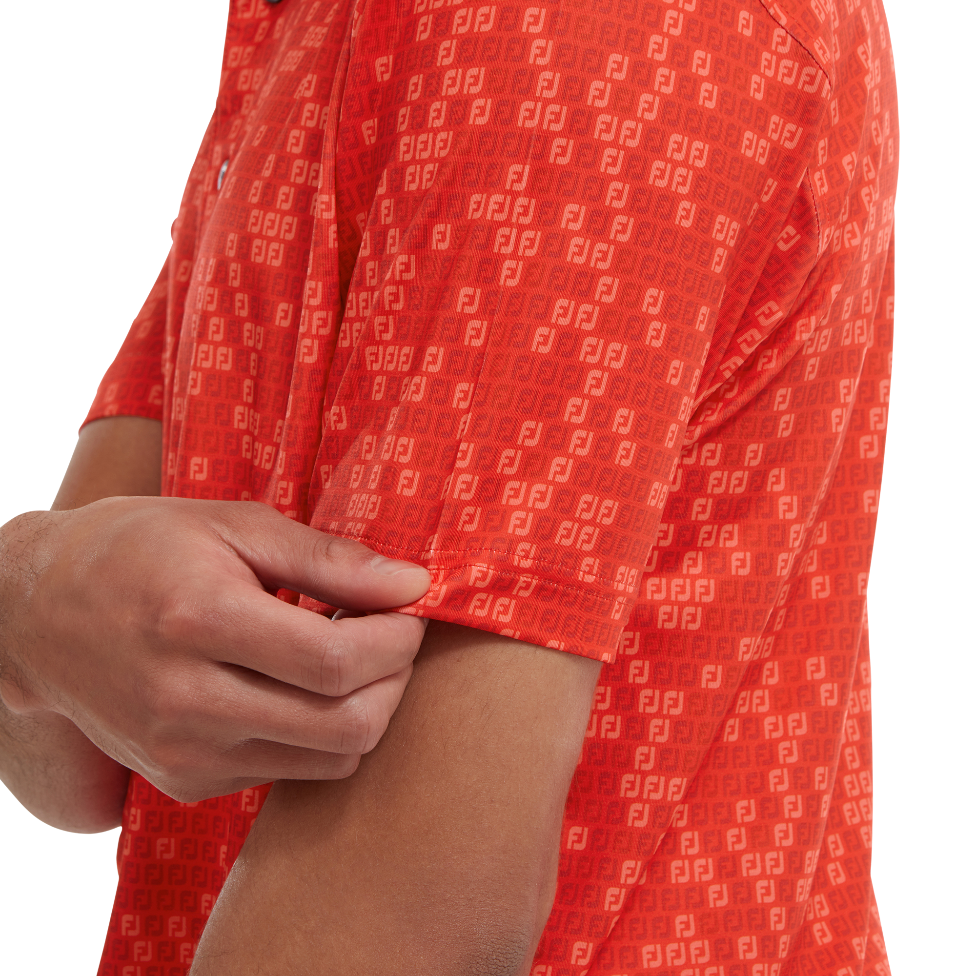 Polo en Fil d'Ecosse imprim&eacute;s FJ camouflage