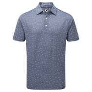 Stretch Pique Flower Print