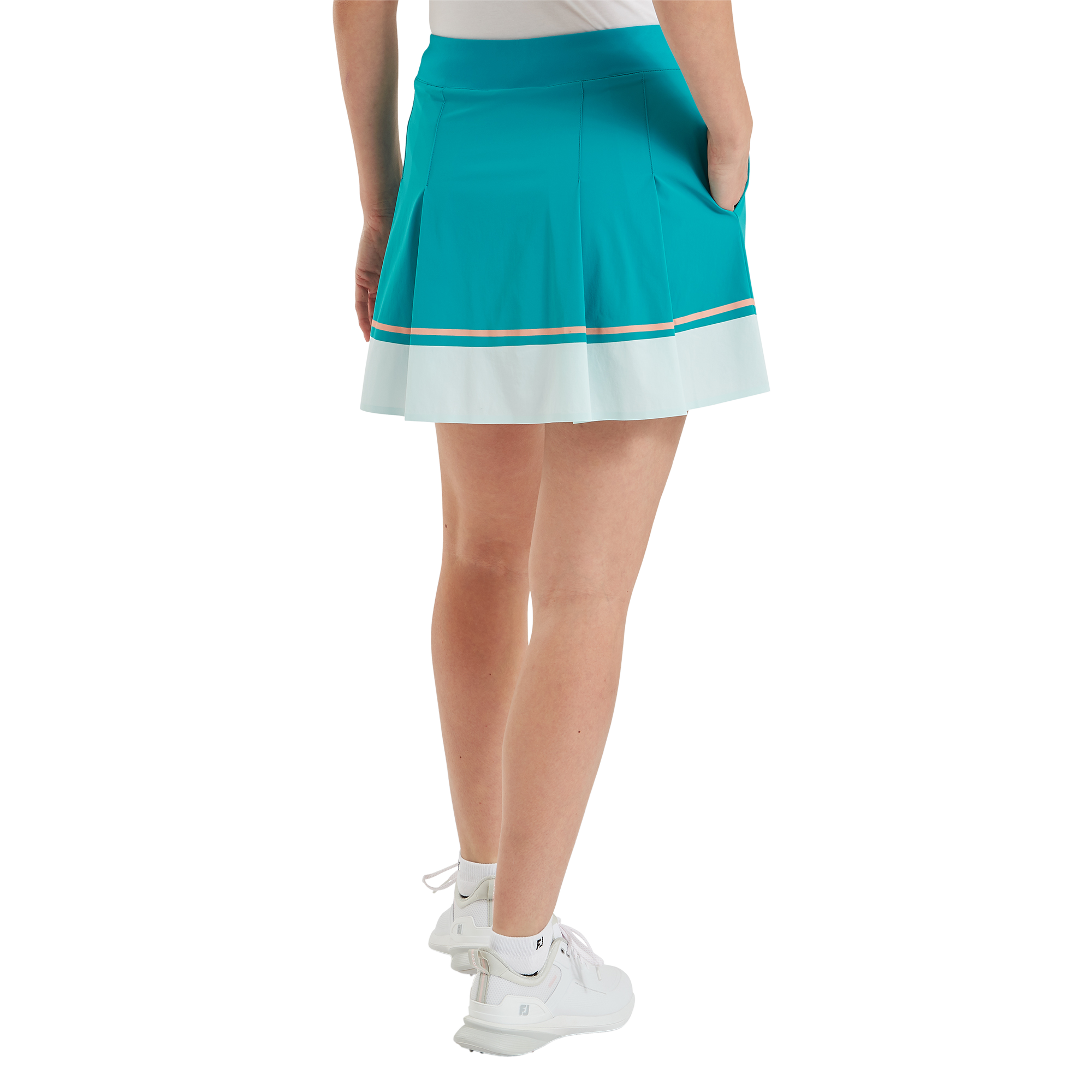 Jupe-short pliss&eacute;e