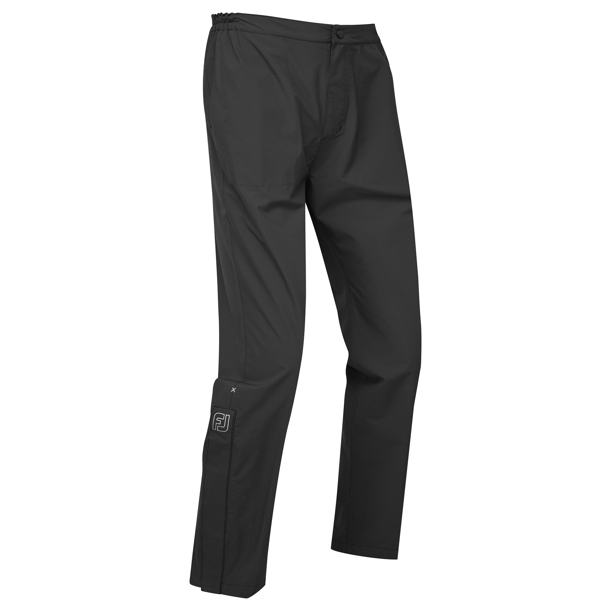 Veste De Pluie FootJoy DryJoys Homme – Taille L, Noire/verte, Imperméable – Occasion